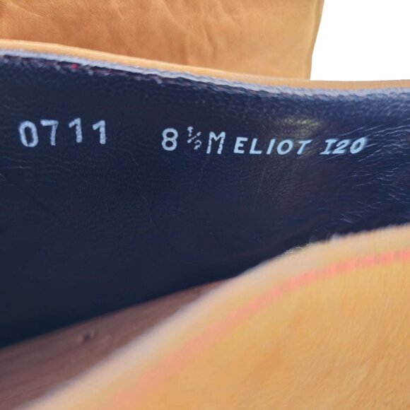 Donald J. Pliner Italy Brown Suede Chukka Boots Mens size 8.5 Dress Casual Shoes - Picture 7 of 11